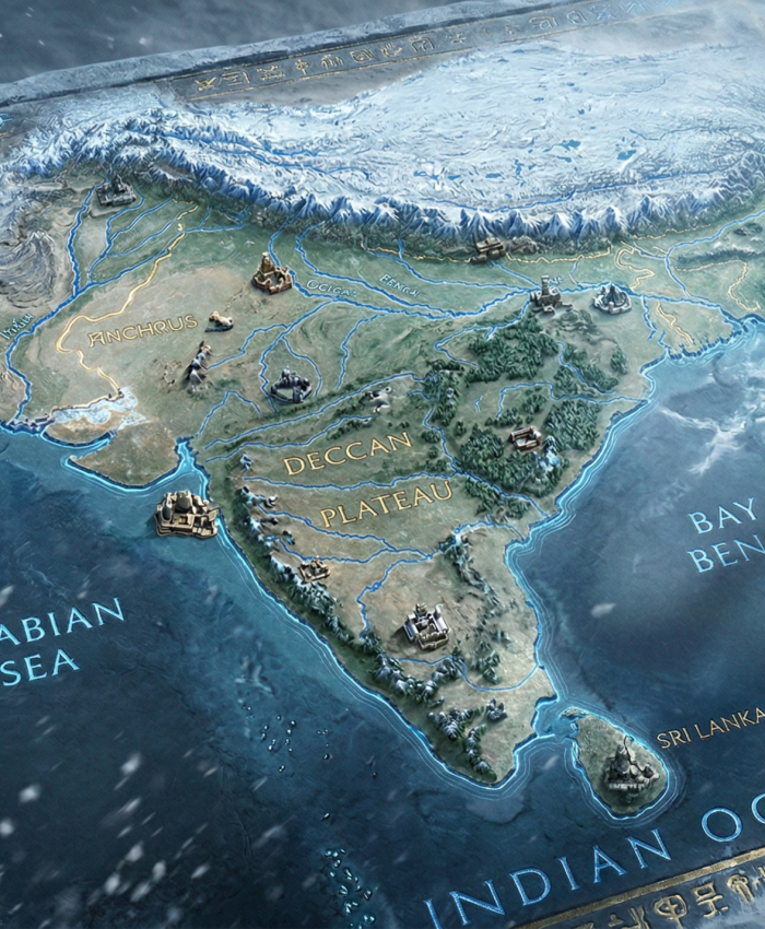 “The Ancestral Whisper: 65,000 Years of One Indian Soul.”